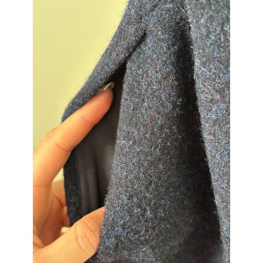UNIQLO Black Wool Skirt Women Size 0 Minimalist Classic Elegant Style - Picture 7 of 8